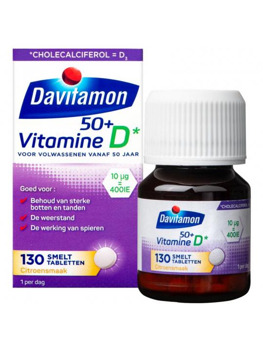 Vitamine D 50+ smelttablet