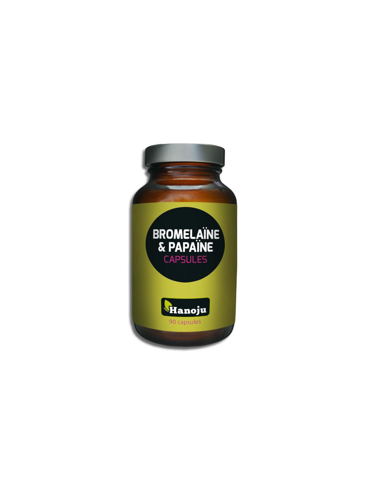 Bromelaine & papaine capsules