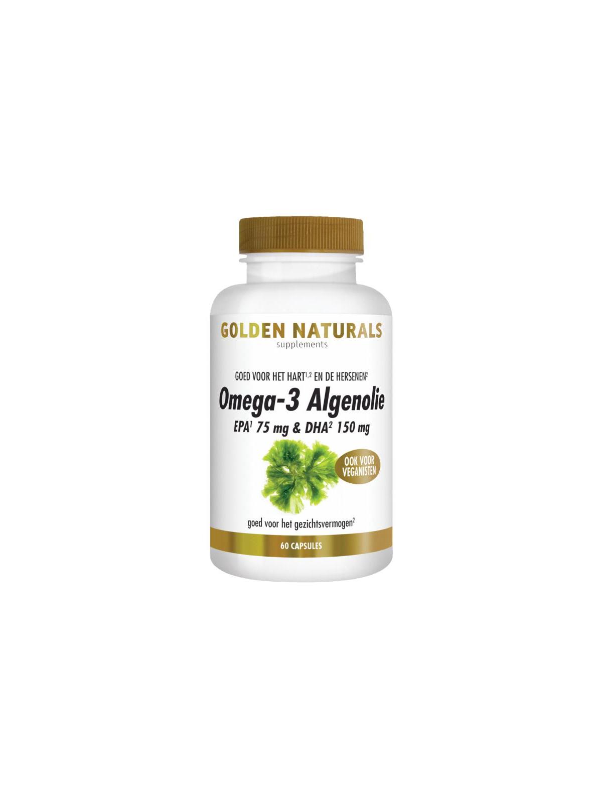 Omega 3 algenolie liquid capsules