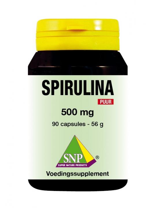 Spirulina 500 mg puur