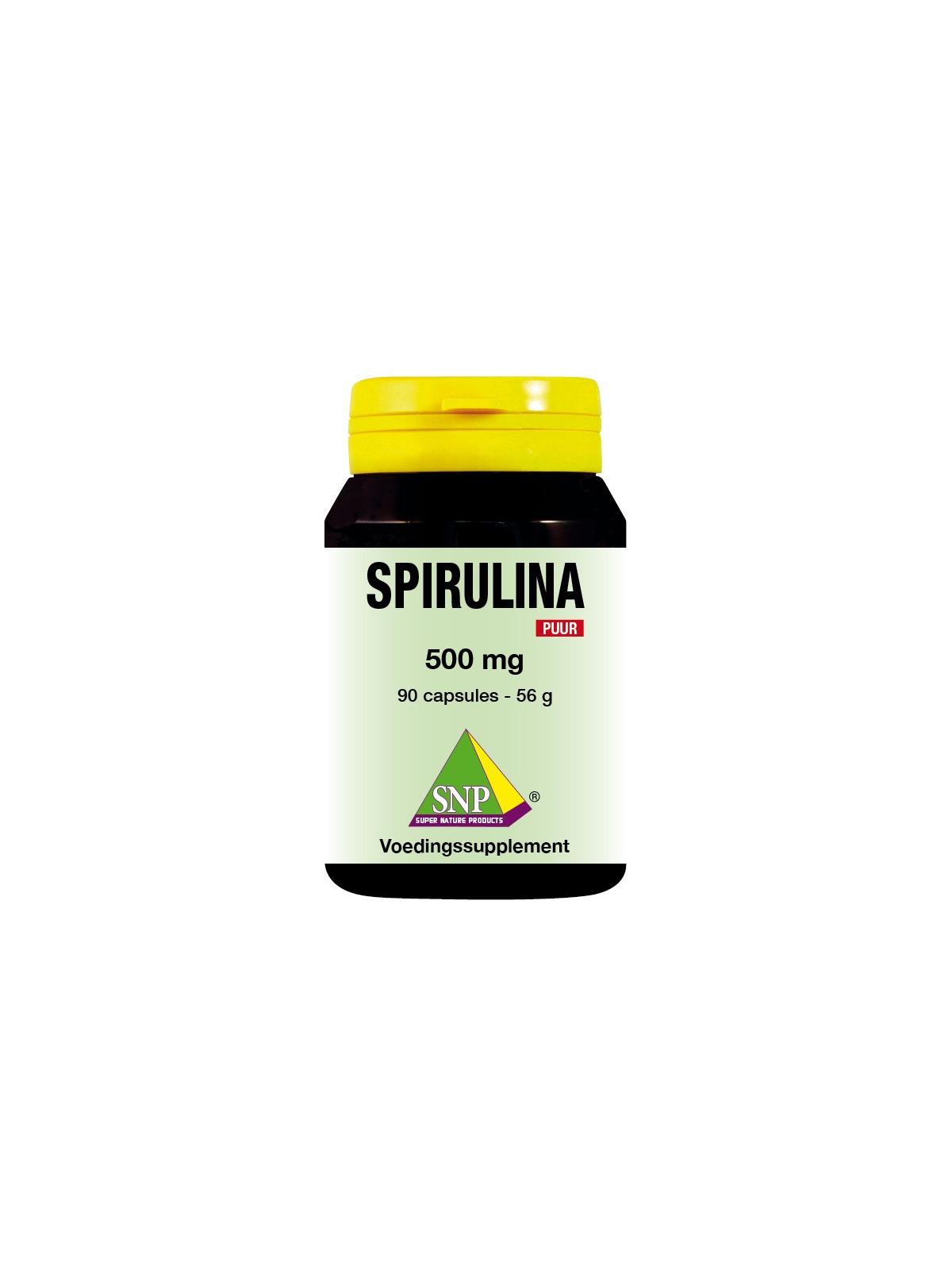 Spirulina 500 mg puur