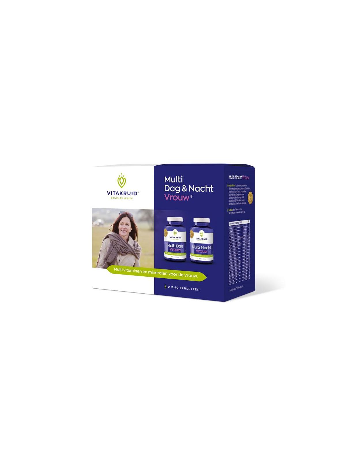 Multi dag & nacht vrouw 2 x 90 tabletten