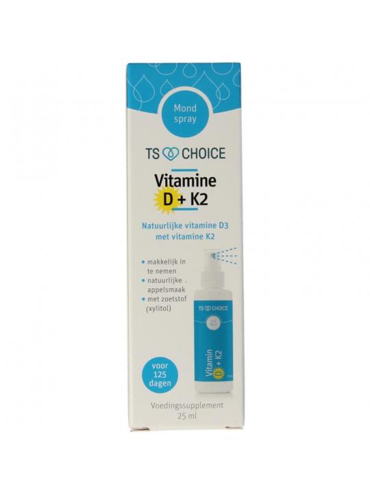 Vitaminespray vitamine D3 + K2