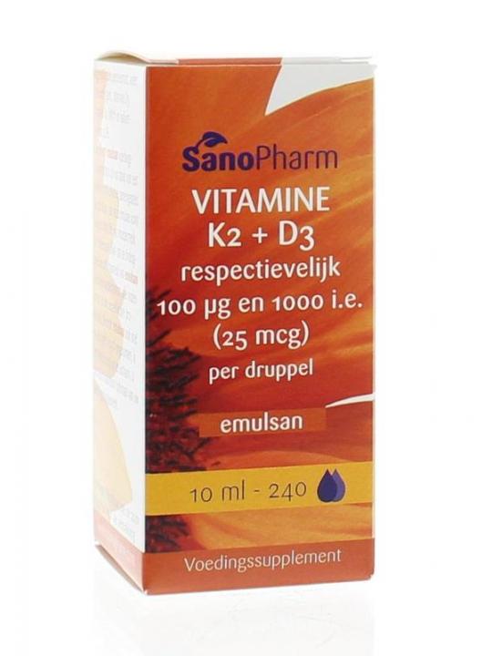 Vitamine K2 D3 emulsan