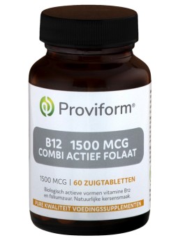Vitamine B12 1500 mcg combi actief folaat