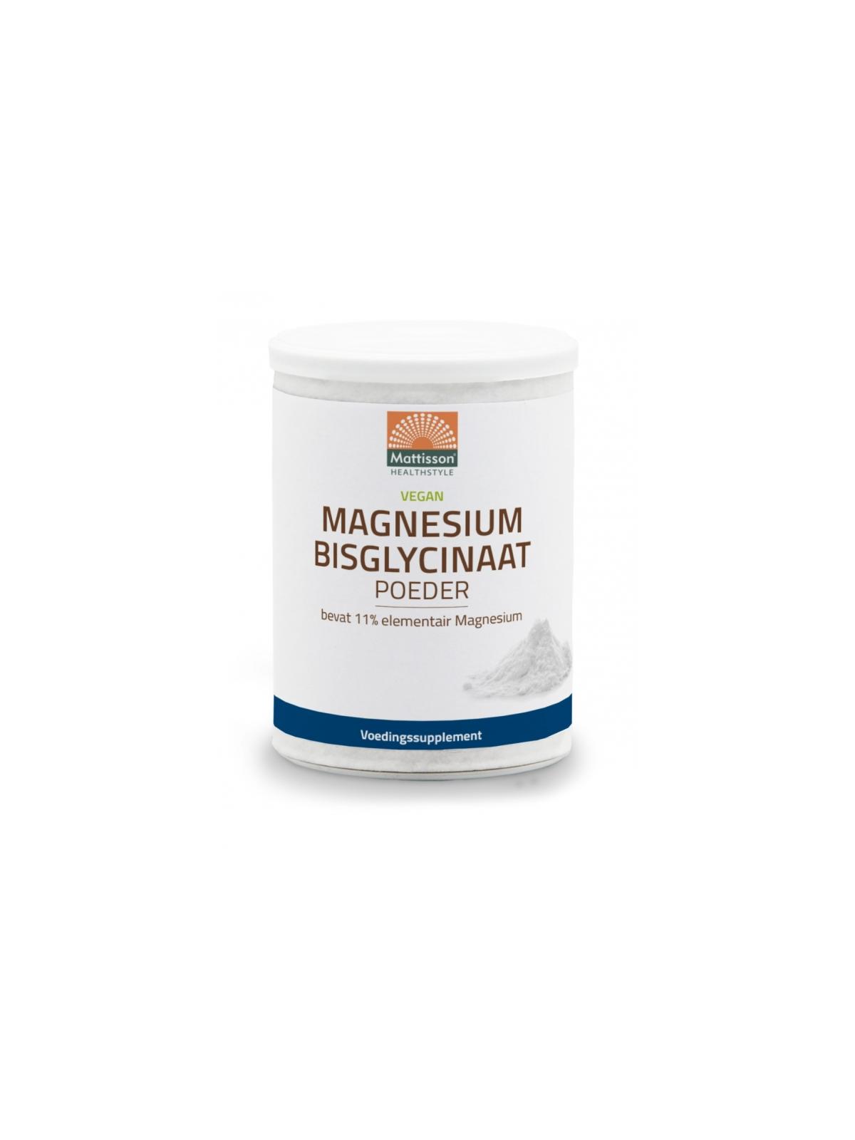 Magnesium bisglycinaat poeder 11% elem magnesium