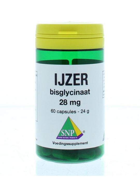 IJzer bisglycinaat 28mg