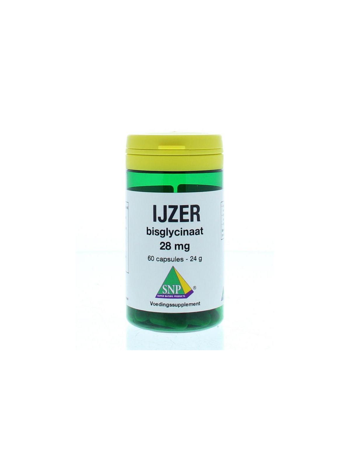 IJzer bisglycinaat 28mg