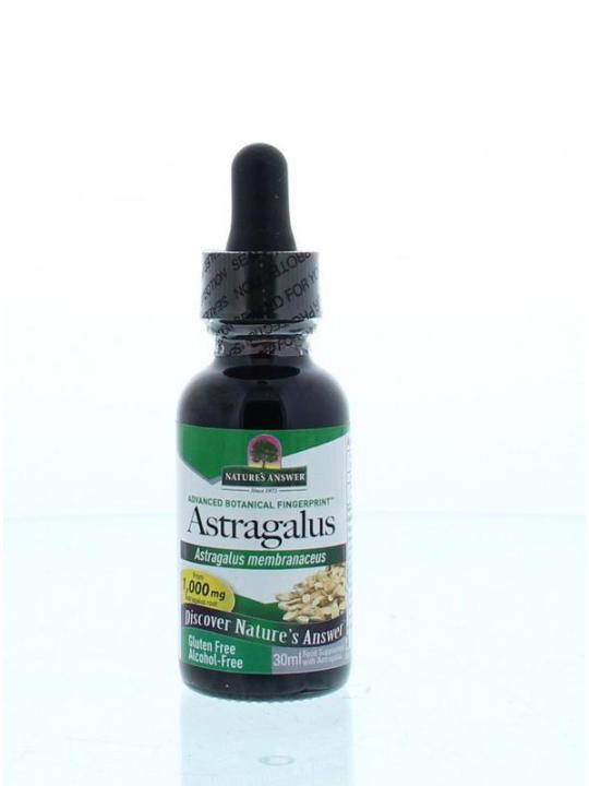 Astragalus extract alcoholvrij