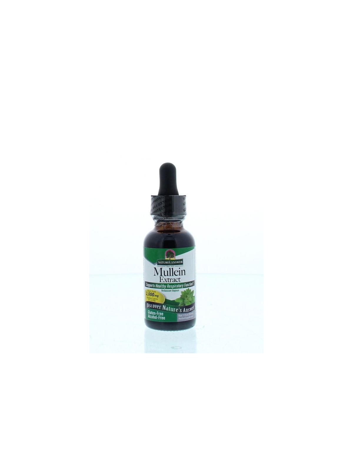 Mullein verbascum thapsus extract alcoholvrij