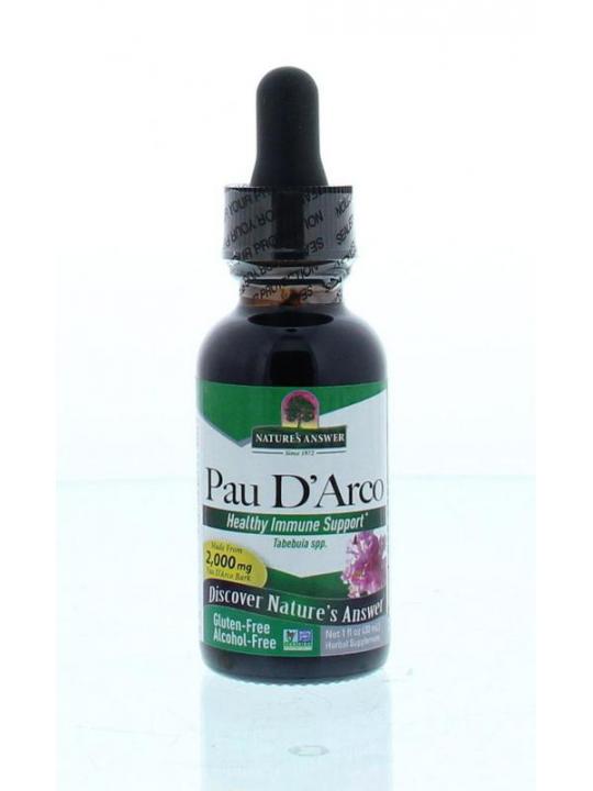 Pau d'arco extract alcoholvrij