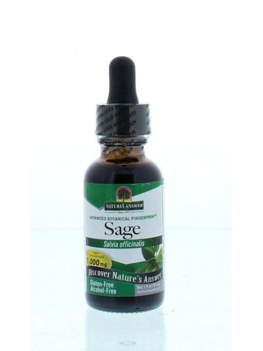 Salie/salvia extract alcoholvrij