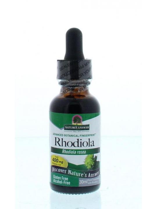 Rhodiola extract alcoholvrij gestandaardiseerd