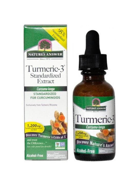 Turmeric-3 Curcuma extract alcoholvrij