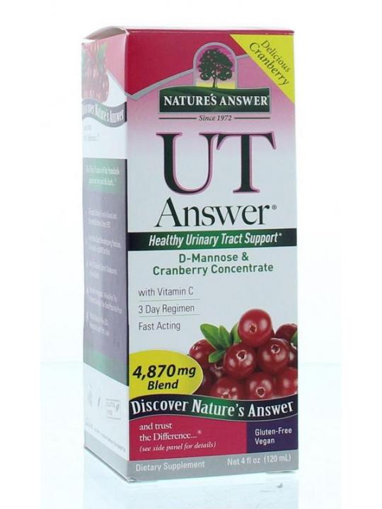 D-Mannose & cranberry/ut answer 3 dgn kuur