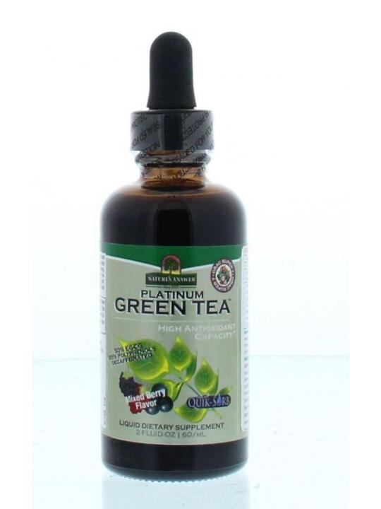 Groene thee extract alcoholvrij met 50% EGCG