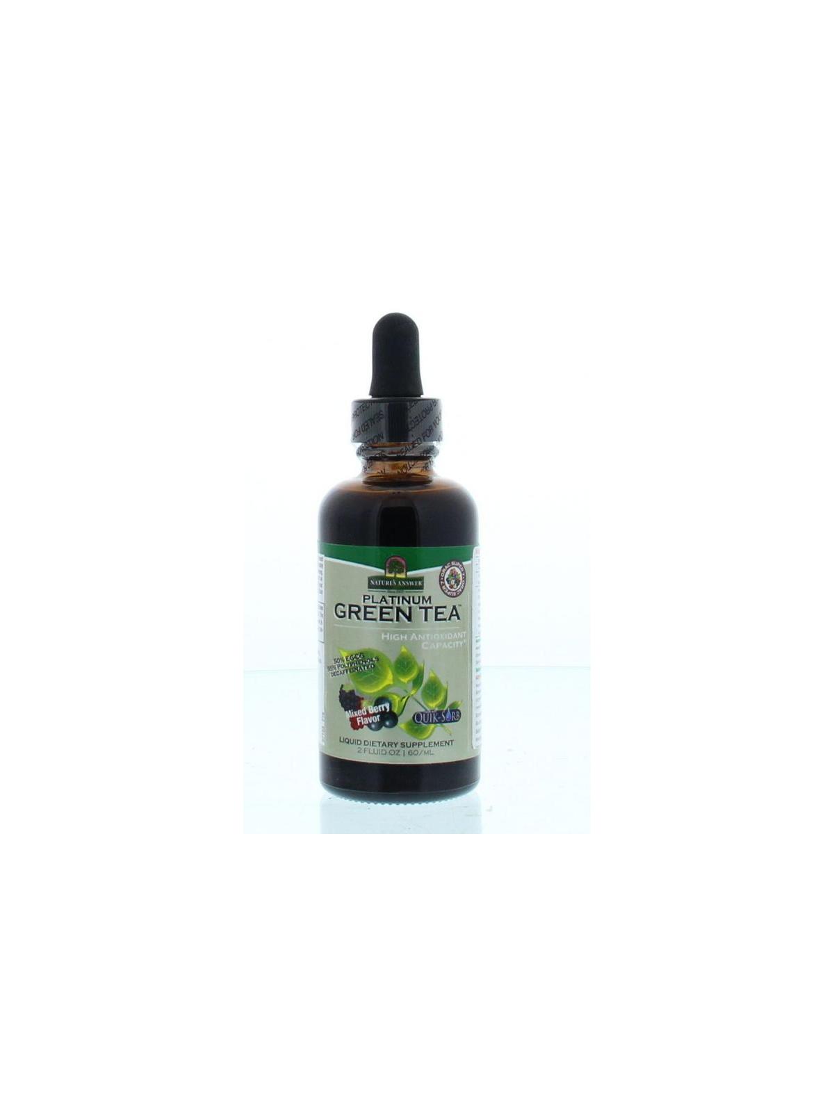 Groene thee extract alcoholvrij met 50% EGCG