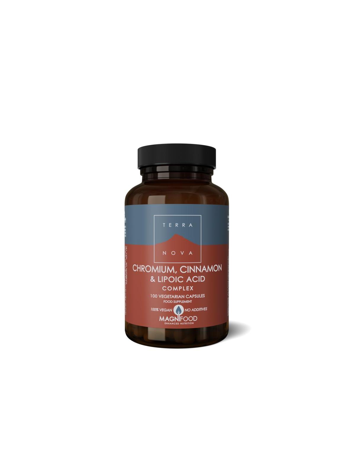 Chromium, cinnamon & lipoic acid complex