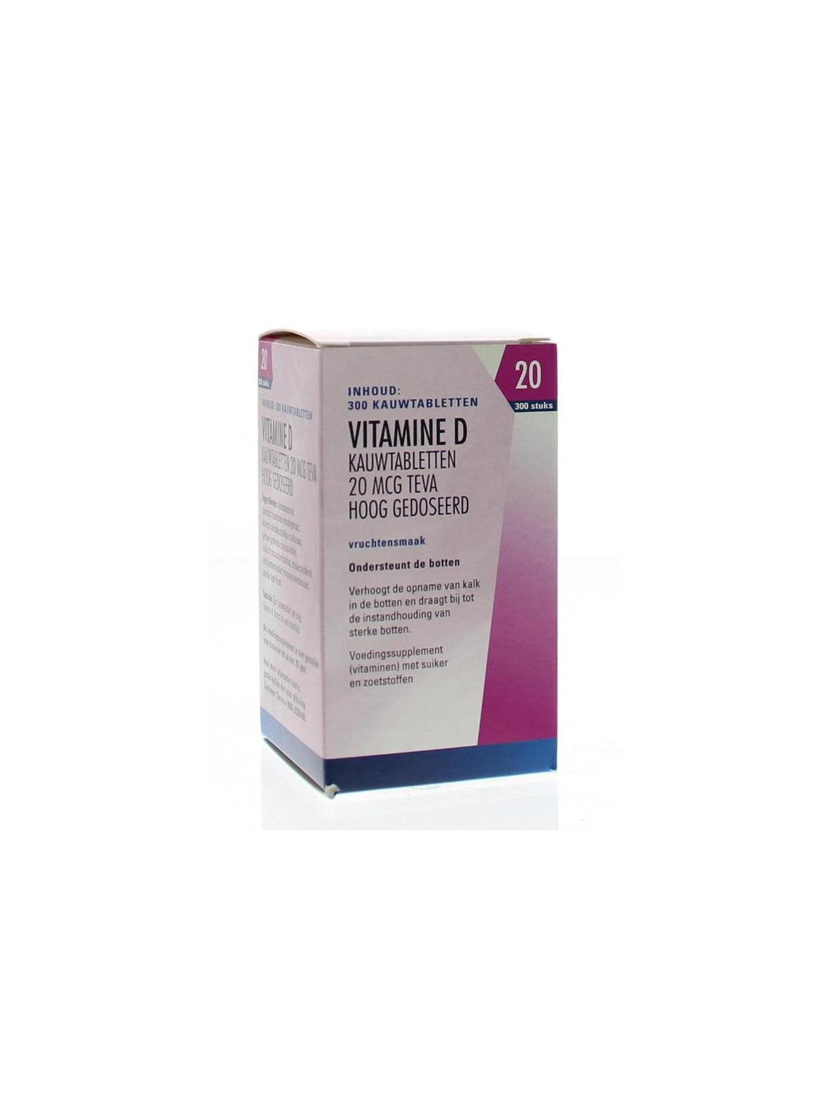 Vitamine D 20 mcg 800IE