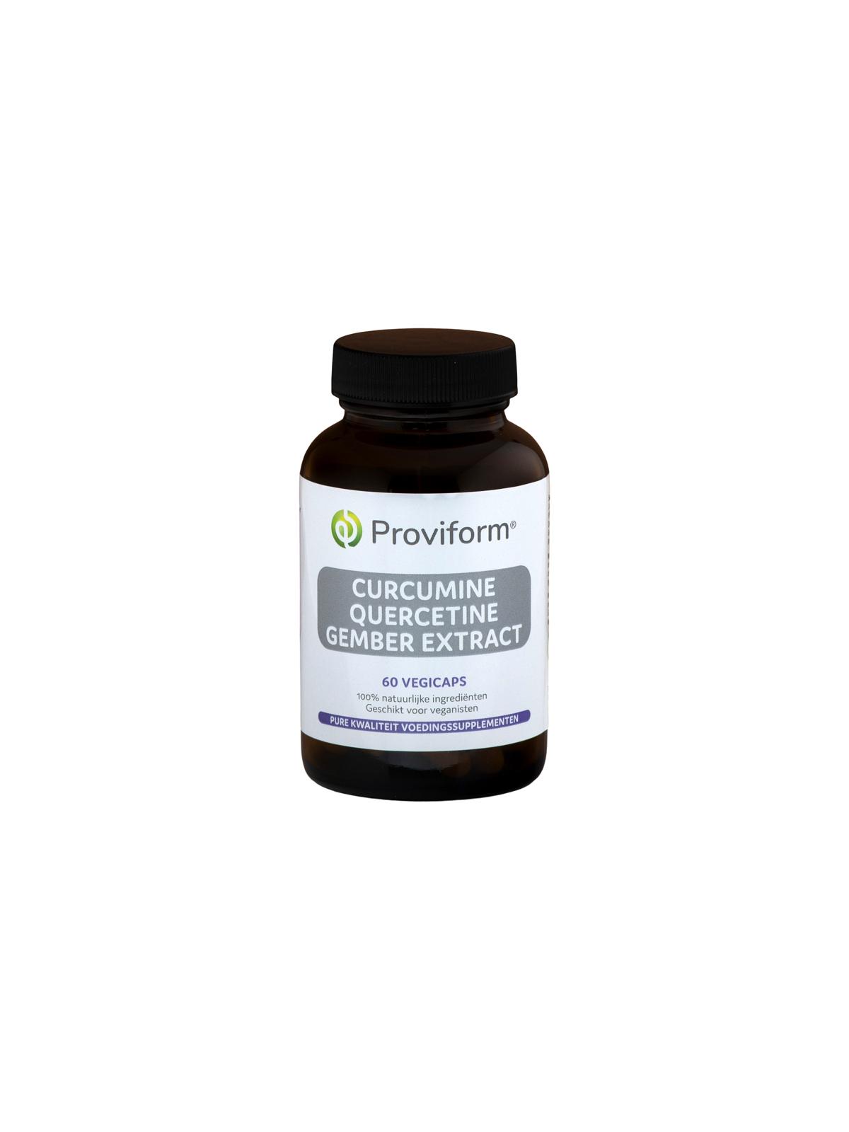 Curcumine quercetine gember extract