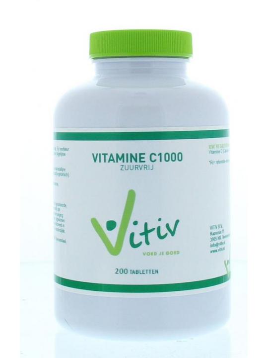 Vitamine C1000 zuurvrij