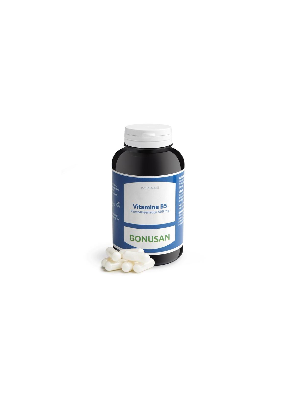 Vitamine B5 pantotheenzuur 500mg