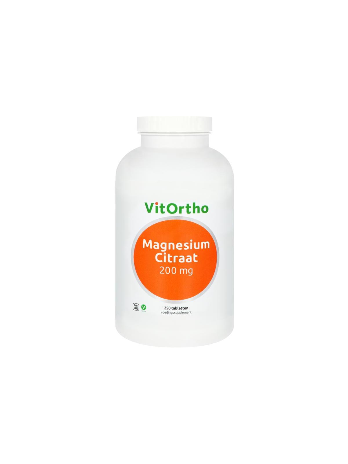 Magnesium citraat 200 mg