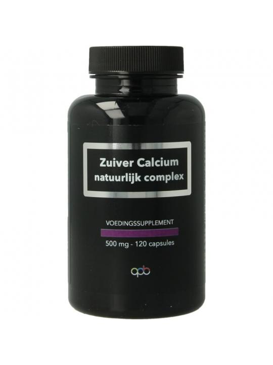 Zuiver calcium natuurlijk complex 550 mg