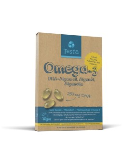 Omega 3 algenolie 250mg DHA vegan NL/DE/EN