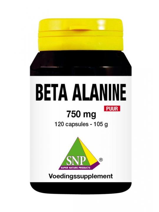 Beta alanine 750 mg puur