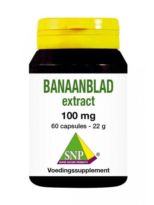 Banaanblad extract