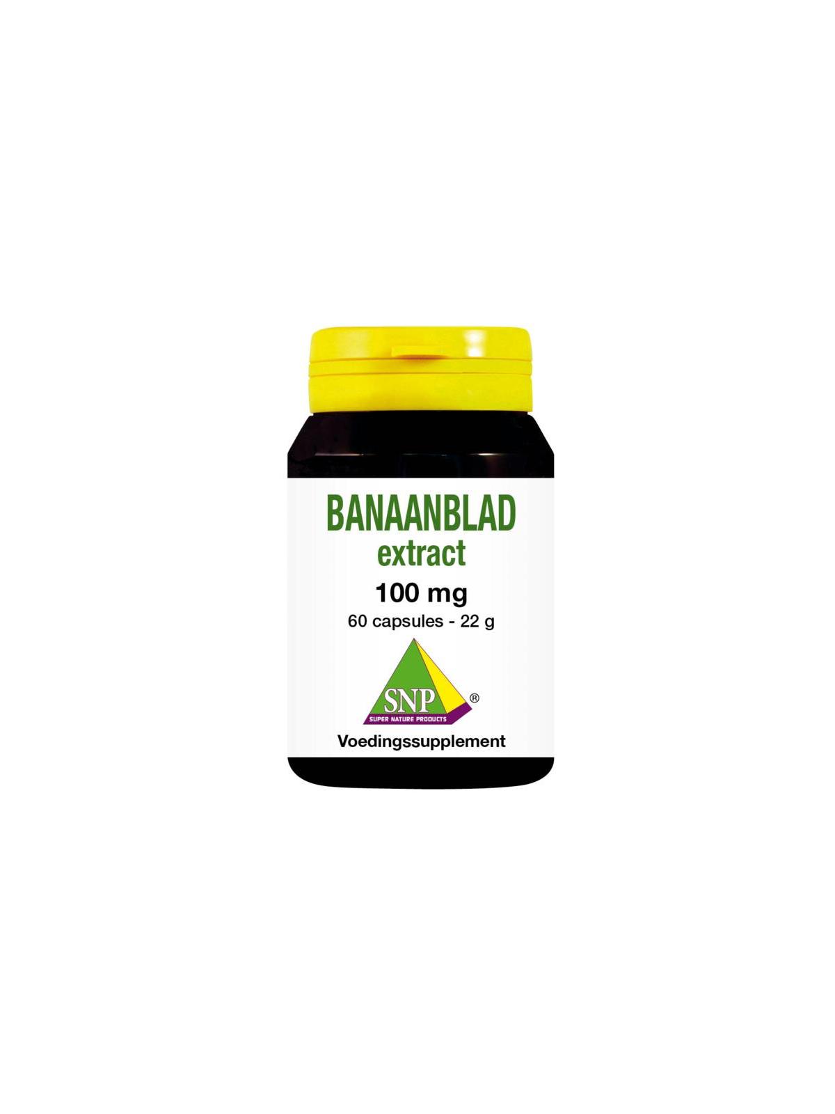 Banaanblad extract