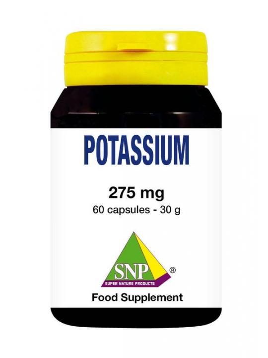 Potassium citraat 275 mg