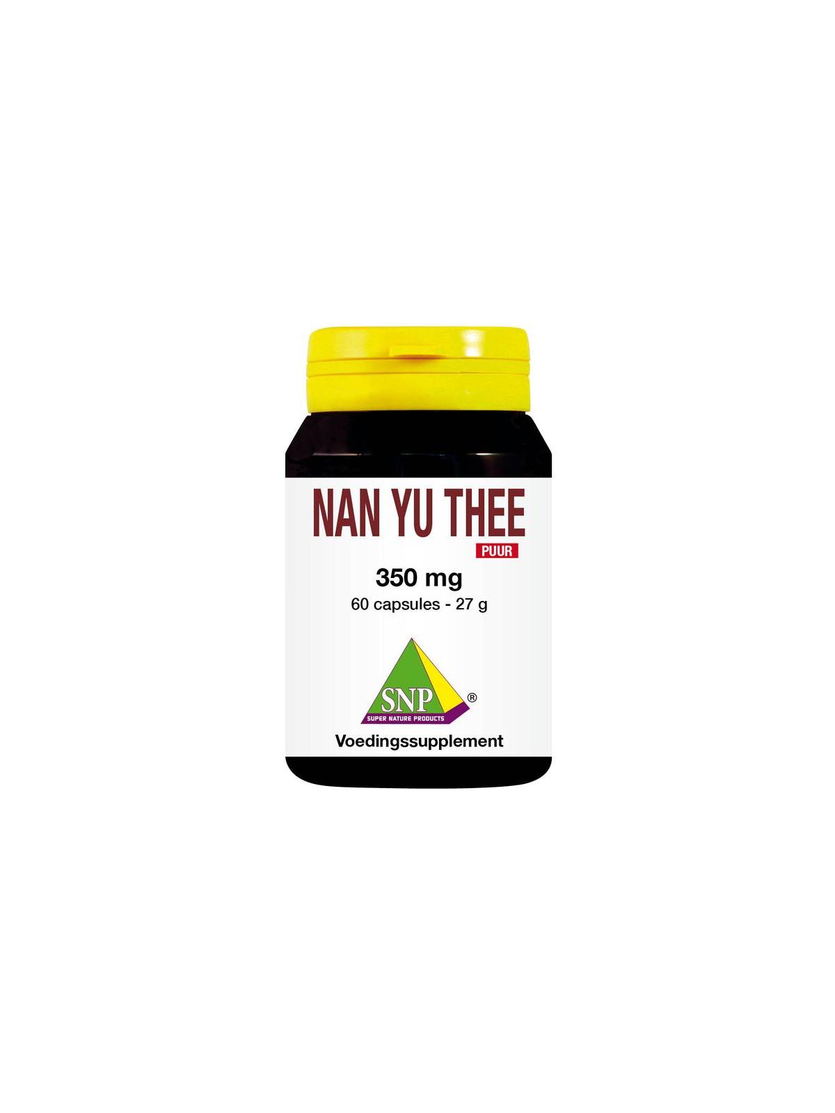 Nan yu thee 350 mg puur