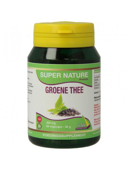 Groene thee 400 mg puur