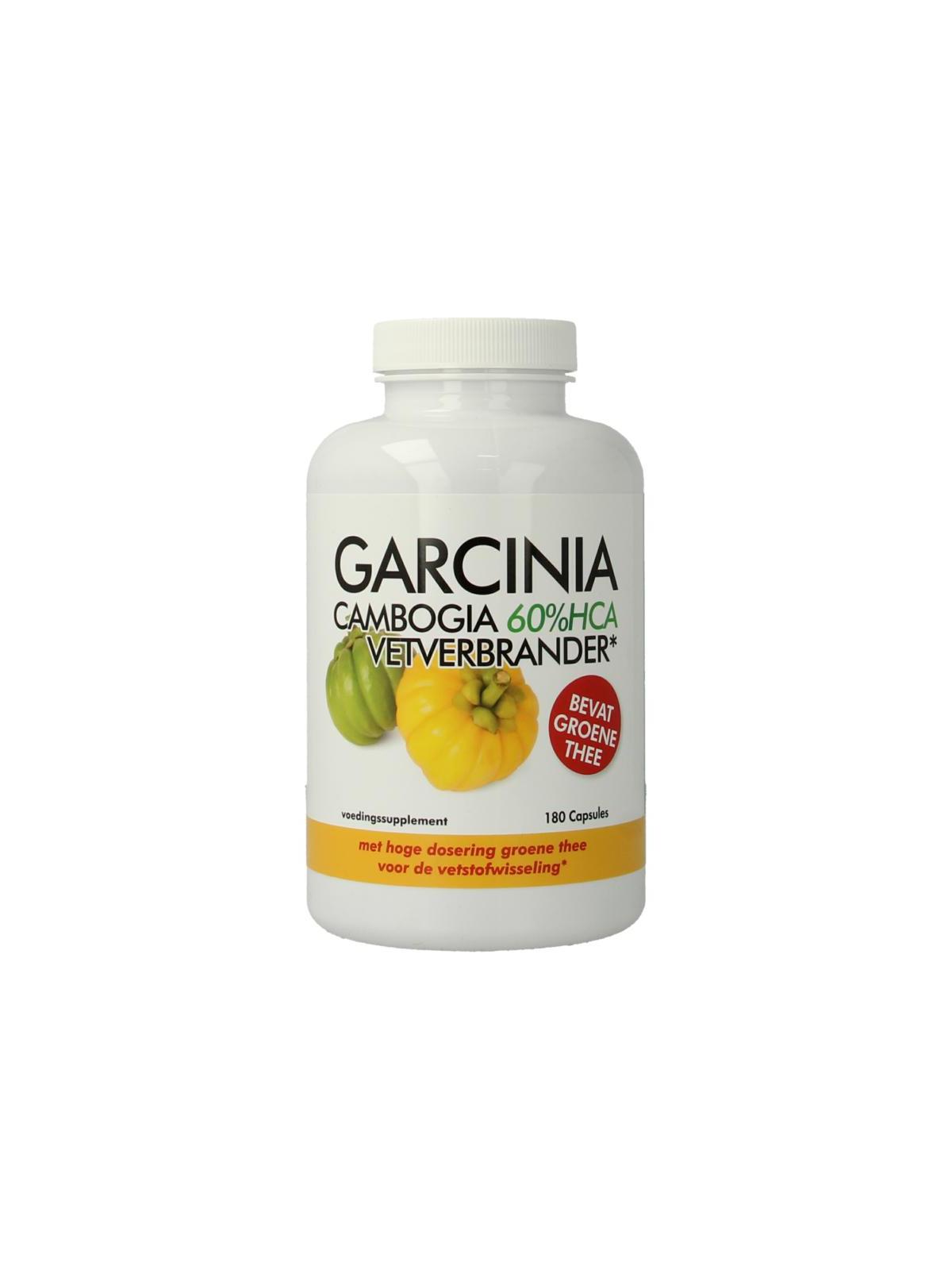 Garcinia cambogia 60% HCA vetverbrander