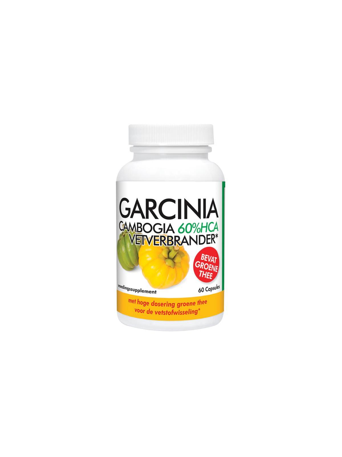 Garcinia cambogia 60% HCA vetverbrander