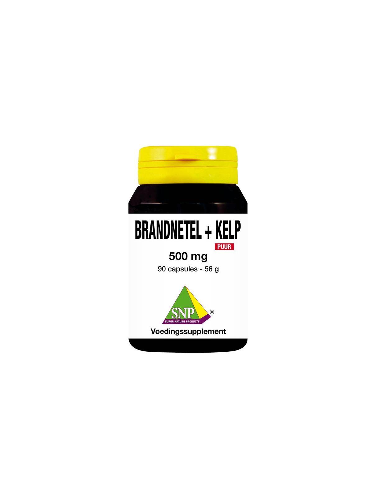 Brandnetel + kelp 500 mg puur