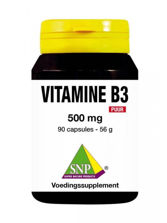 Vitamine B3 500 mg puur