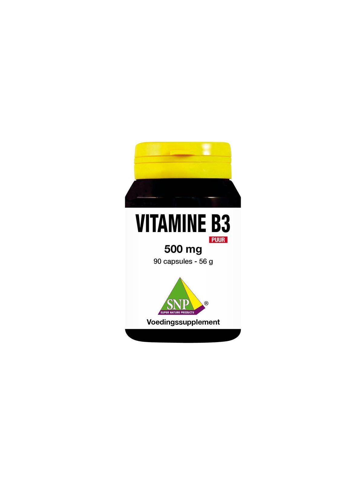 Vitamine B3 500 mg puur