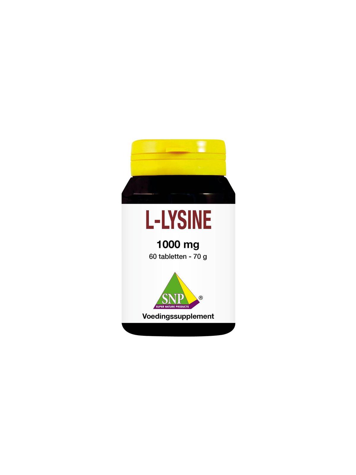 L-lysine 1000mg