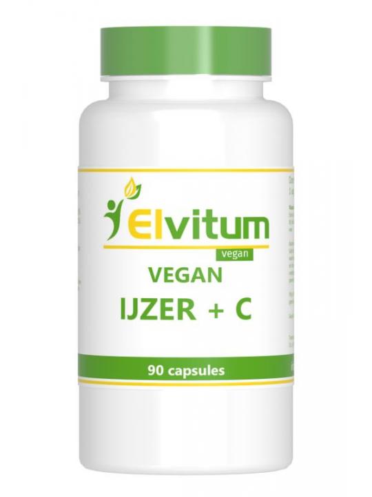 IJzer met vitamine C vegan