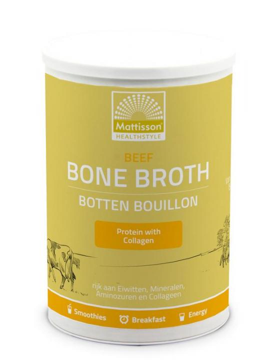 Beef bone broth botten bouillon