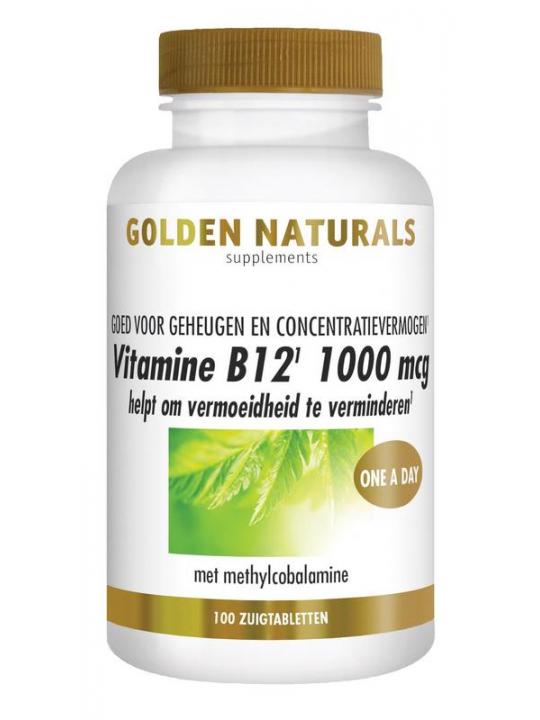 Vitamine B12 1000mcg vegan