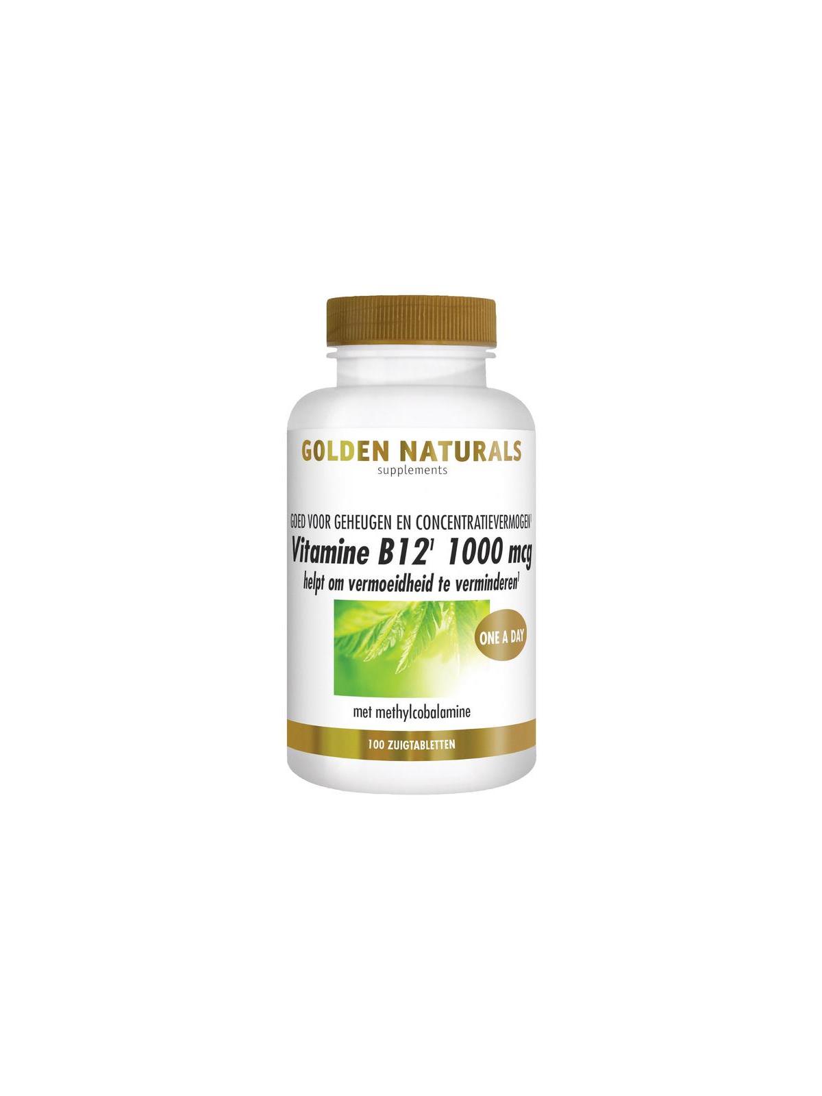 Vitamine B12 1000mcg vegan