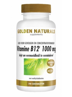 Vitamine B12 1000mcg vegan