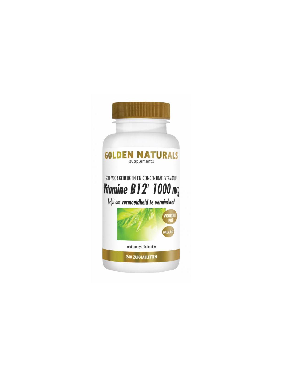 Vitamine B12 1000mcg vegan