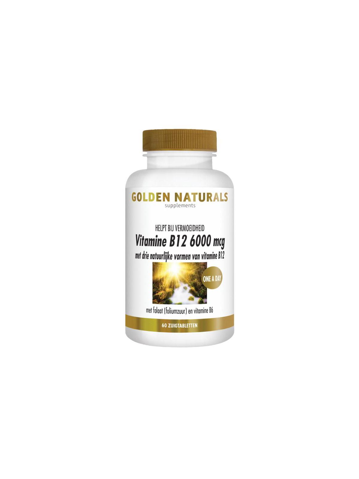 Vitamine B12 6000mcg vega