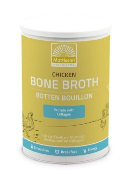 Chicken bone broth - Botten bouillon kip
