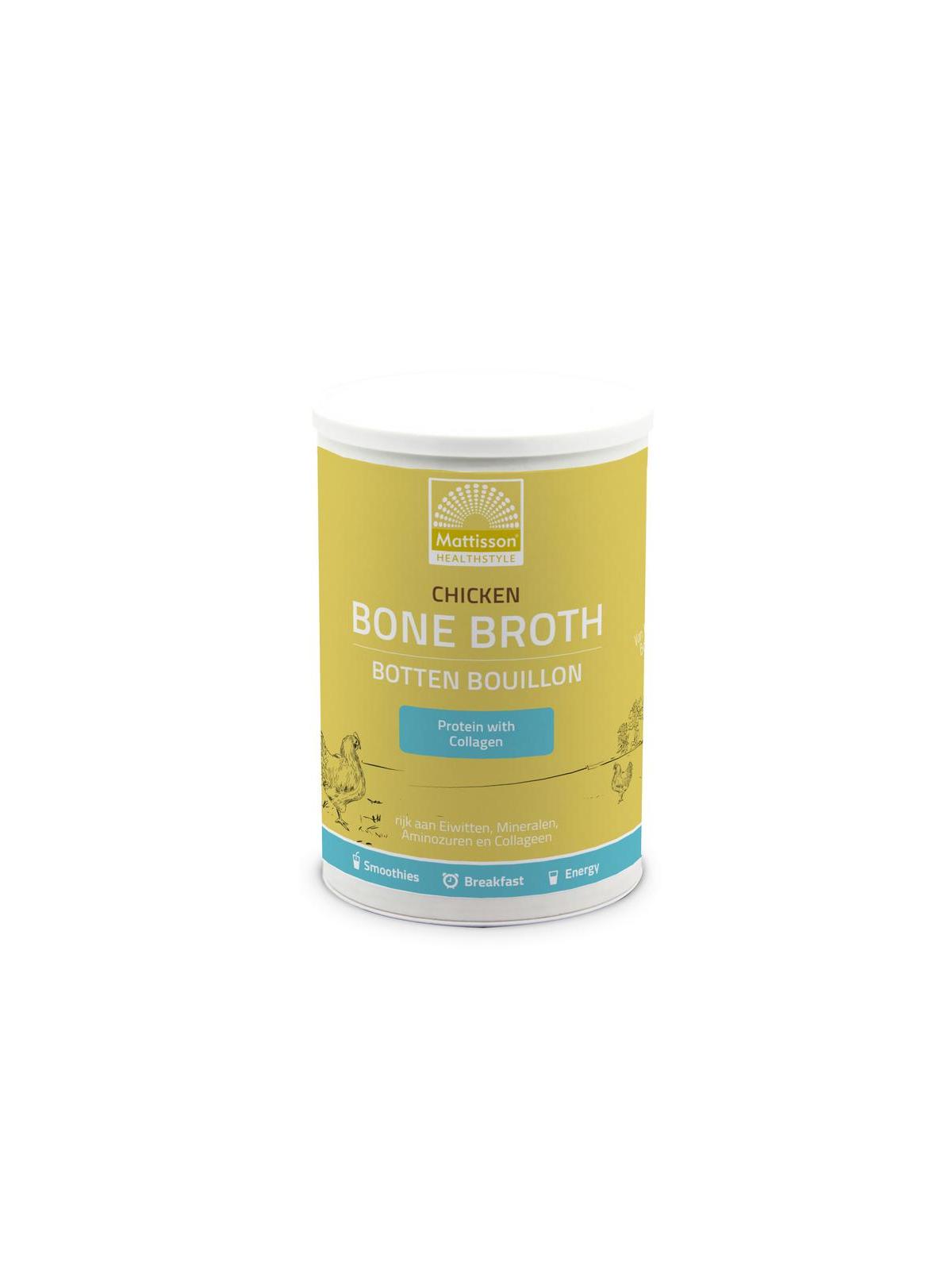 Chicken bone broth - Botten bouillon kip